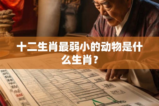 十二生肖最弱小的动物是什么生肖？