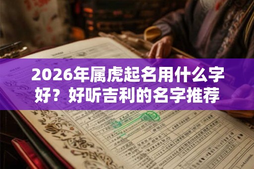 2026年属虎起名用什么字好？好听吉利的名字推荐