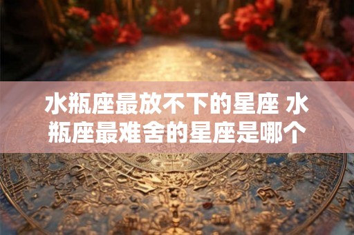 水瓶座最放不下的星座 水瓶座最难舍的星座是哪个