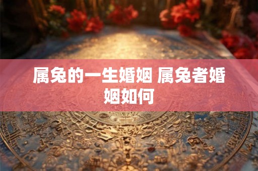 属兔的一生婚姻 属兔者婚姻如何
