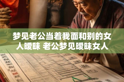 梦见老公当着我面和别的女人暧昧 老公梦见暧昧女人该怎么办