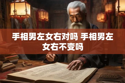 手相男左女右对吗 手相男左女右不变吗