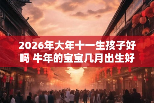 2026年大年十一生孩子好吗 牛年的宝宝几月出生好