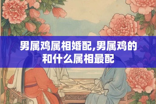 男属鸡属相婚配,男属鸡的和什么属相最配
