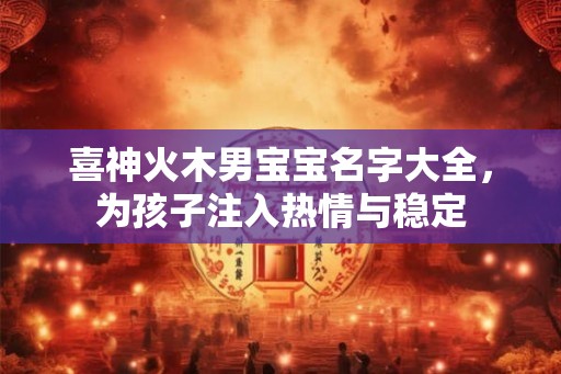 喜神火木男宝宝名字大全，为孩子注入热情与稳定