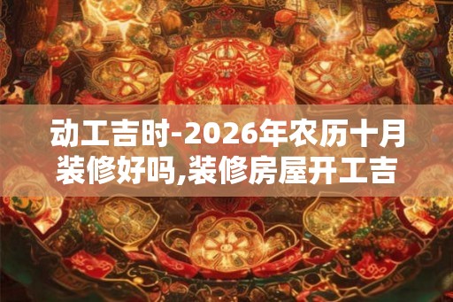动工吉时-2026年农历十月装修好吗,装修房屋开工吉日一览 动工吉时-2026年农历十月装修好吗,装修房屋开工吉日一览