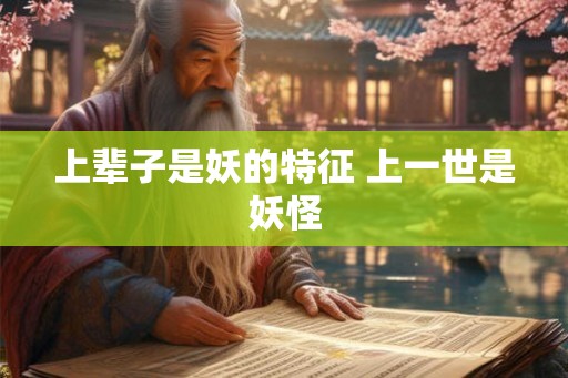 上辈子是妖的特征 上一世是妖怪