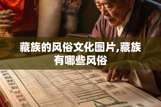 藏族的风俗文化图片,藏族有哪些风俗