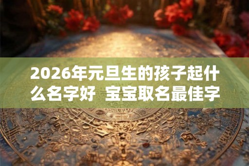 2026年元旦生的孩子起什么名字好  宝宝取名最佳字