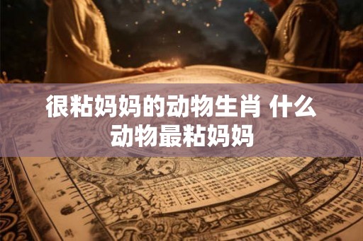 很粘妈妈的动物生肖 什么动物最粘妈妈