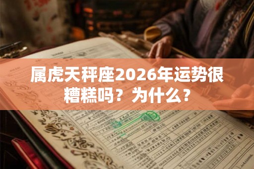 属虎天秤座2026年运势很糟糕吗？为什么？