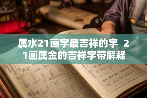 属水21画字最吉祥的字  21画属金的吉祥字带解释