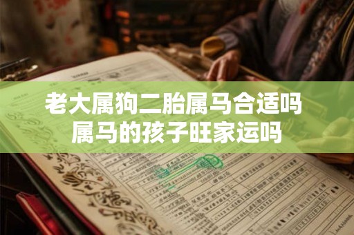 老大属狗二胎属马合适吗 属马的孩子旺家运吗 老大属狗二胎属马合适吗 属马的孩子旺家运吗
