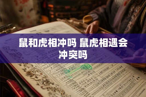 鼠和虎相冲吗 鼠虎相遇会冲突吗