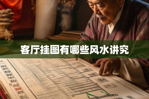 客厅挂图有哪些风水讲究
