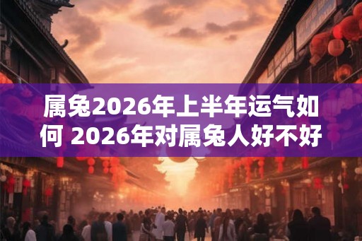属兔2026年上半年运气如何 2026年对属兔人好不好 属兔2026年上半年运气如何 2026年对属兔人好不好