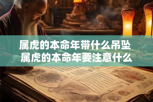 属虎的本命年带什么吊坠 属虎的本命年要注意什么