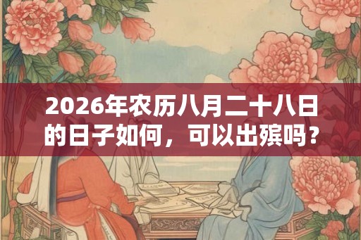 2026年农历八月二十八日的日子如何,可以出殡吗? 2026年农历八月二十八日的日子如何,可以出殡吗?