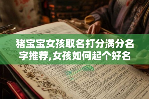 猪宝宝女孩取名打分满分名字推荐,女孩如何起个好名字？