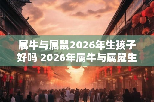 属牛与属鼠2026年生孩子好吗 2026年属牛与属鼠生子可否