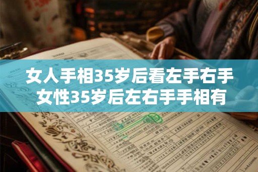 女人手相35岁后看左手右手 女性35岁后左右手手相有何不同