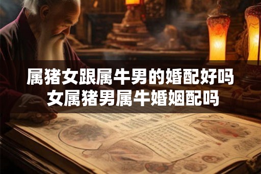 属猪女跟属牛男的婚配好吗 女属猪男属牛婚姻配吗