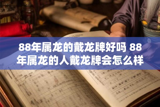 88年属龙的戴龙牌好吗 88年属龙的人戴龙牌会怎么样