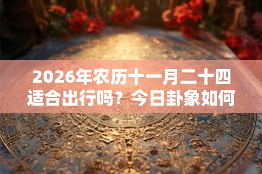 2026年农历十一月二十四适合出行吗？今日卦象如何？