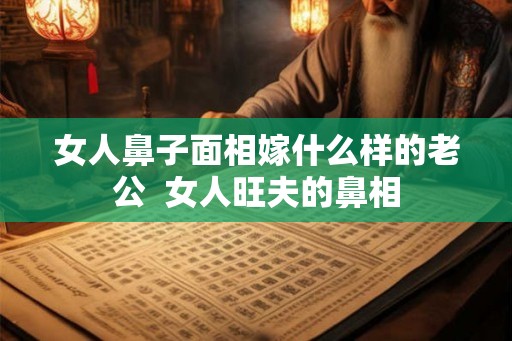 女人鼻子面相嫁什么样的老公  女人旺夫的鼻相