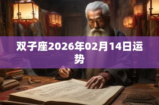 双子座2026年02月14日运势