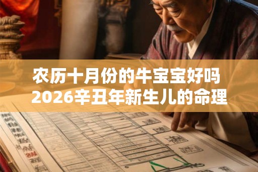 农历十月份的牛宝宝好吗 2026辛丑年新生儿的命理