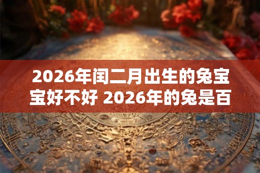 2026年闰二月出生的兔宝宝好不好 2026年的兔是百年难遇