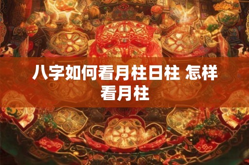 八字如何看月柱日柱 怎样看月柱