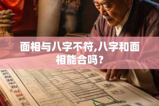 面相与八字不符,八字和面相能合吗? 面相与八字不符,八字和面相能合吗?