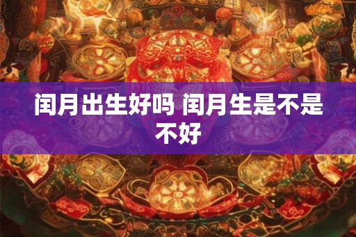 闰月出生好吗 闰月生是不是不好