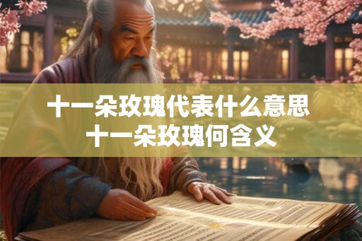 十一朵玫瑰代表什么意思 十一朵玫瑰何含义 十一朵玫瑰代表什么意思 十一朵玫瑰何含义