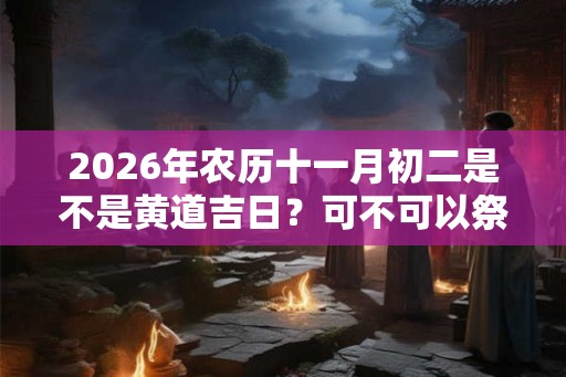 2026年农历十一月初二是不是黄道吉日？可不可以祭祖？
