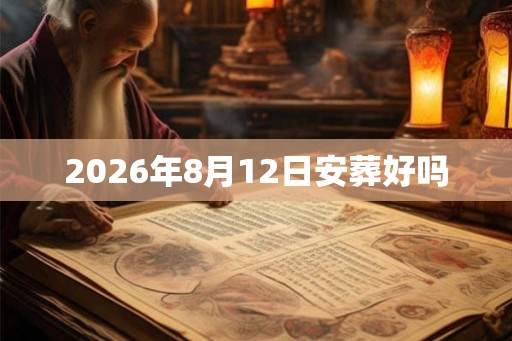 2026年8月12日安葬好吗 2026年8月12日安葬好吗