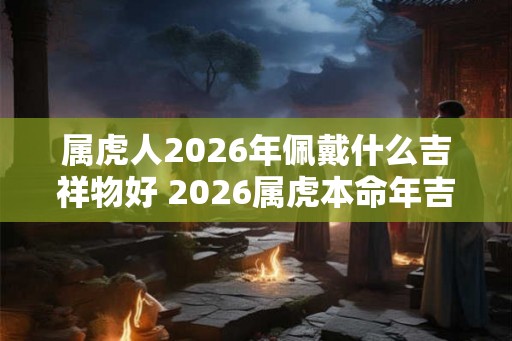 属虎人2026年佩戴什么吉祥物好 2026属虎本命年吉祥物 属虎人2026年佩戴什么吉祥物好 2026属虎本命年吉祥物