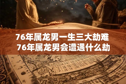 76年属龙男一生三大劫难 76年属龙男会遭遇什么劫