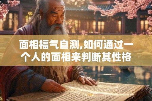 面相福气自测,如何通过一个人的面相来判断其性格 面相福气自测,如何通过一个人的面相来判断其性格