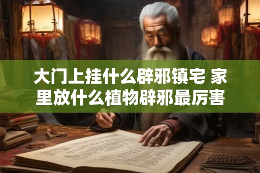 大门上挂什么辟邪镇宅 家里放什么植物辟邪最厉害