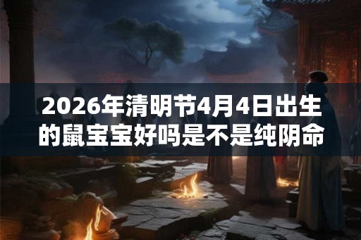 2026年清明节4月4日出生的鼠宝宝好吗是不是纯阴命？