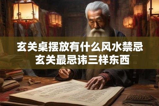 玄关桌摆放有什么风水禁忌  玄关最忌讳三样东西