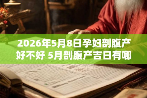 2026年5月8日孕妇剖腹产好不好 5月剖腹产吉日有哪些