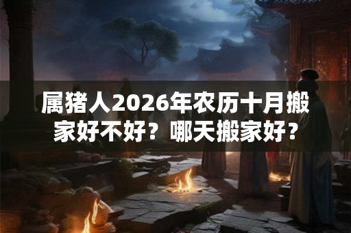 属猪人2026年农历十月搬家好不好?哪天搬家好? 属猪人2026年农历十月搬家好不好?哪天搬家好?