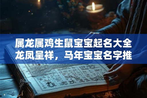 属龙属鸡生鼠宝宝起名大全龙凤呈祥,马年宝宝名字推荐 属龙属鸡生鼠宝宝起名大全龙凤呈祥,马年宝宝名字推荐