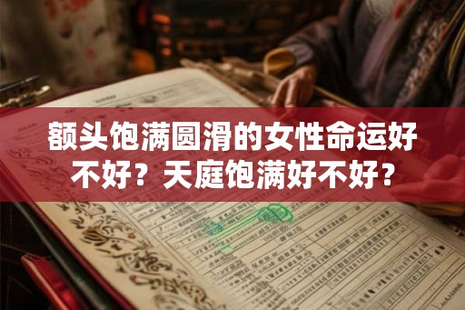 额头饱满圆滑的女性命运好不好?天庭饱满好不好? 额头饱满圆滑的女性命运好不好?天庭饱满好不好?