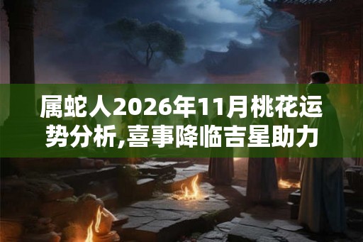 属蛇人2026年11月桃花运势分析,喜事降临吉星助力
