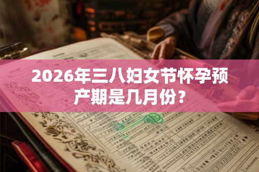 2026年三八妇女节怀孕预产期是几月份？